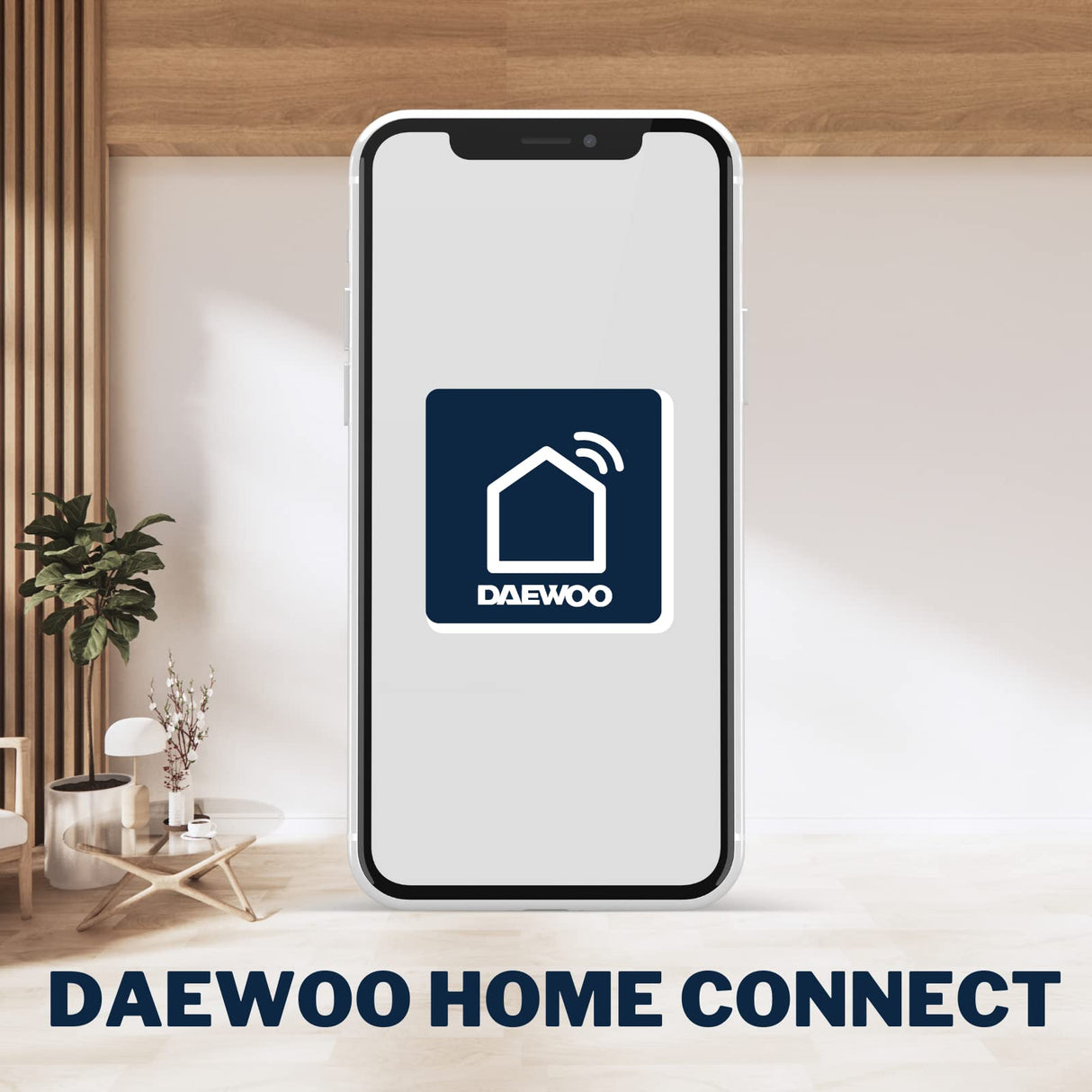 Daewoo - Cámara Independiente inalámbrica WiFi INT/Ext W502 Full HD, detección de Movimiento, visión Nocturna en Color, Sistema de Audio bidireccional, Compatible con Amazon Alexa, Color Blanco