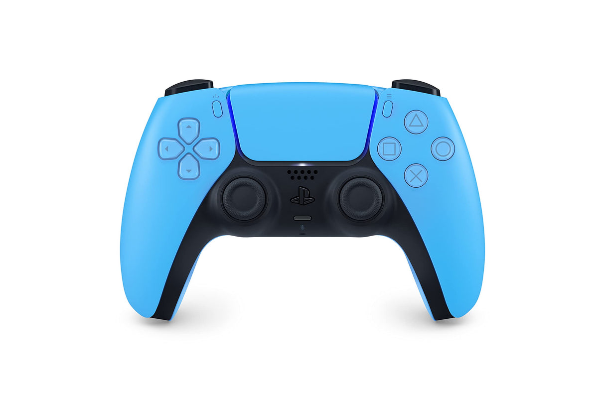 PlayStation 5 - Mando Inalámbrico DualSense Starlight Blue | Mando Original Sony para PS5 con Retroalimentación Háptica y gatillos Adaptativos - Color Azul