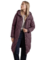 Street One A201972 Chaqueta Acolchada con Forro, Berry Brown, 36 Mujeres