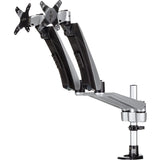StarTech.com Soporte para Dos Monitores con Brazos Móviles - Apilable - Brazos Intercambiables con Ajuste de Altura por Muelle
