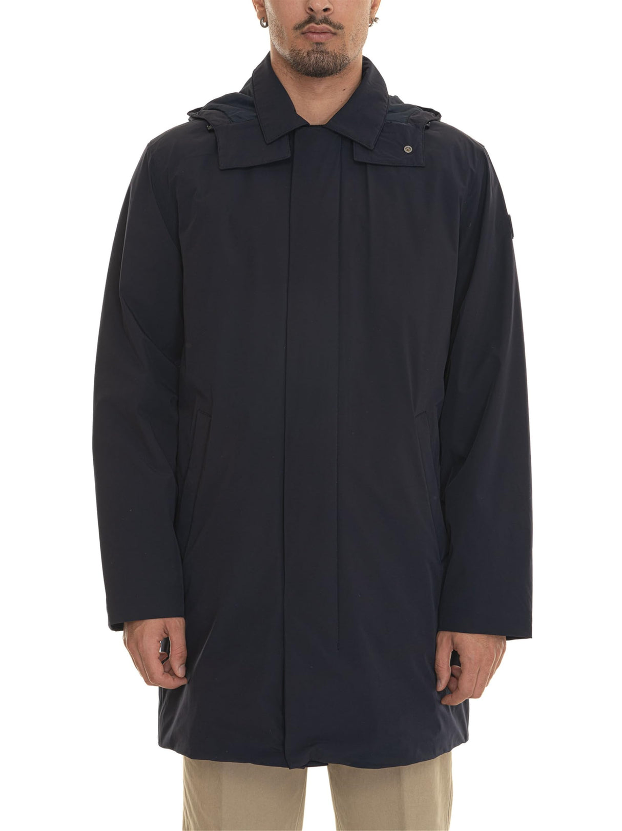 GANT Capa Acolchada para Coche Abrigo, Azul Noche, XL Hombres