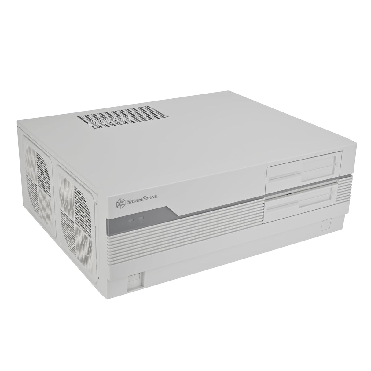 SilverStone Technology SST-FLP01W, Chasis HTPC Estilo Retro,USB Type-C