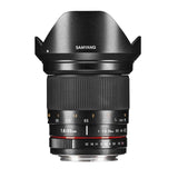 Samyang DSLR - Objetivo fotográfico para Fuji X (20 mm, F1.8 ED, AS UMC), Negro