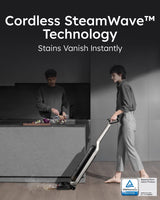 eufy MACH,MACH V1 Ultra,aspirador escoba sin cables con mopa a vapor,SteamWave™ sin cables,Always-Clean Mop™,Triple de autolimpieza, Eco-Clean Ozone, mezcla con válvula Tesla