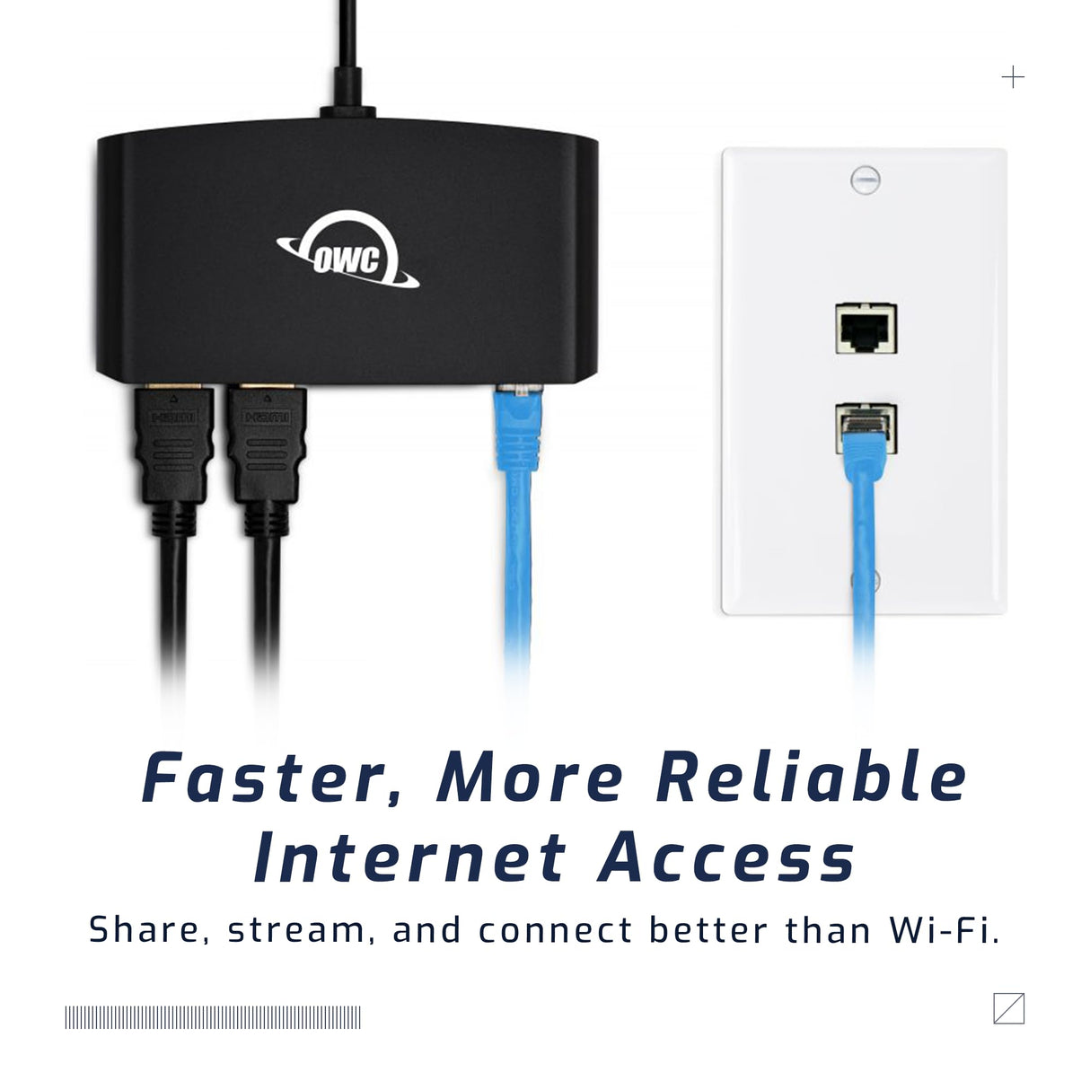 OWC Mini Base Thunderbolt 3 con HDMI 2.0, Ethernet, USB
