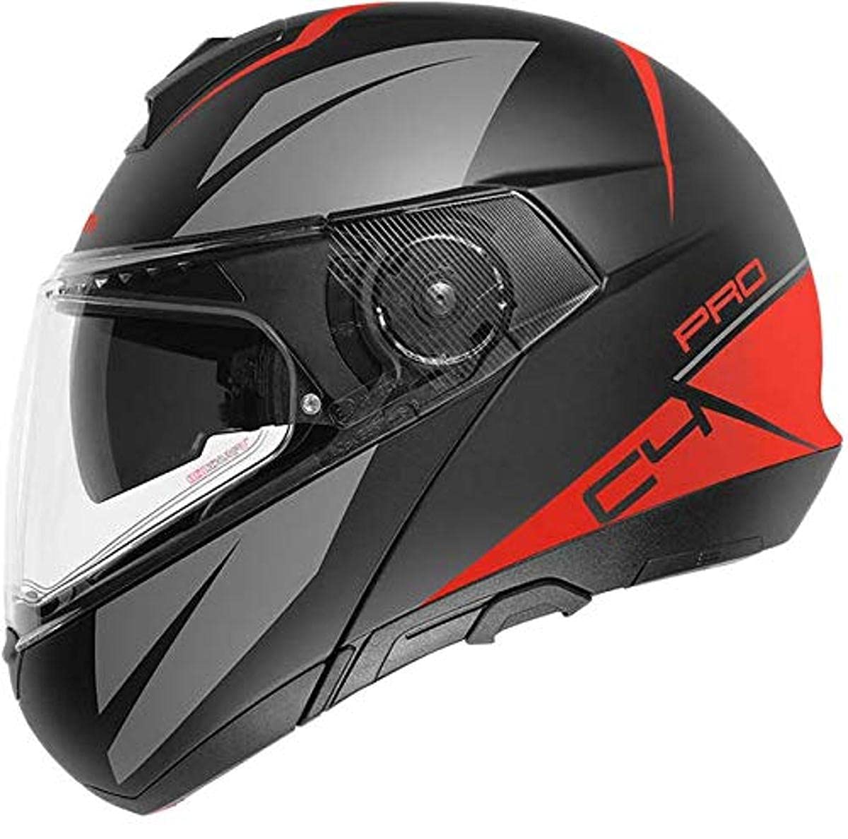 Schuberth 4547418360 C4 Pro – Casco para Moto Unisex – Adulto, Rojo (Merak Red), 65 (XXXL), 1 Pieza
