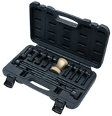 KS Tools 660.0009 Juego de extractores de precisión para rodamientos interiores, 11 pzs Ø10-30mm