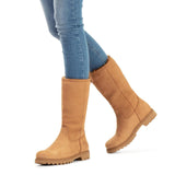 Panama Jack Bambina, Knee High Boot Mujer, marrón Claro, 36 EU