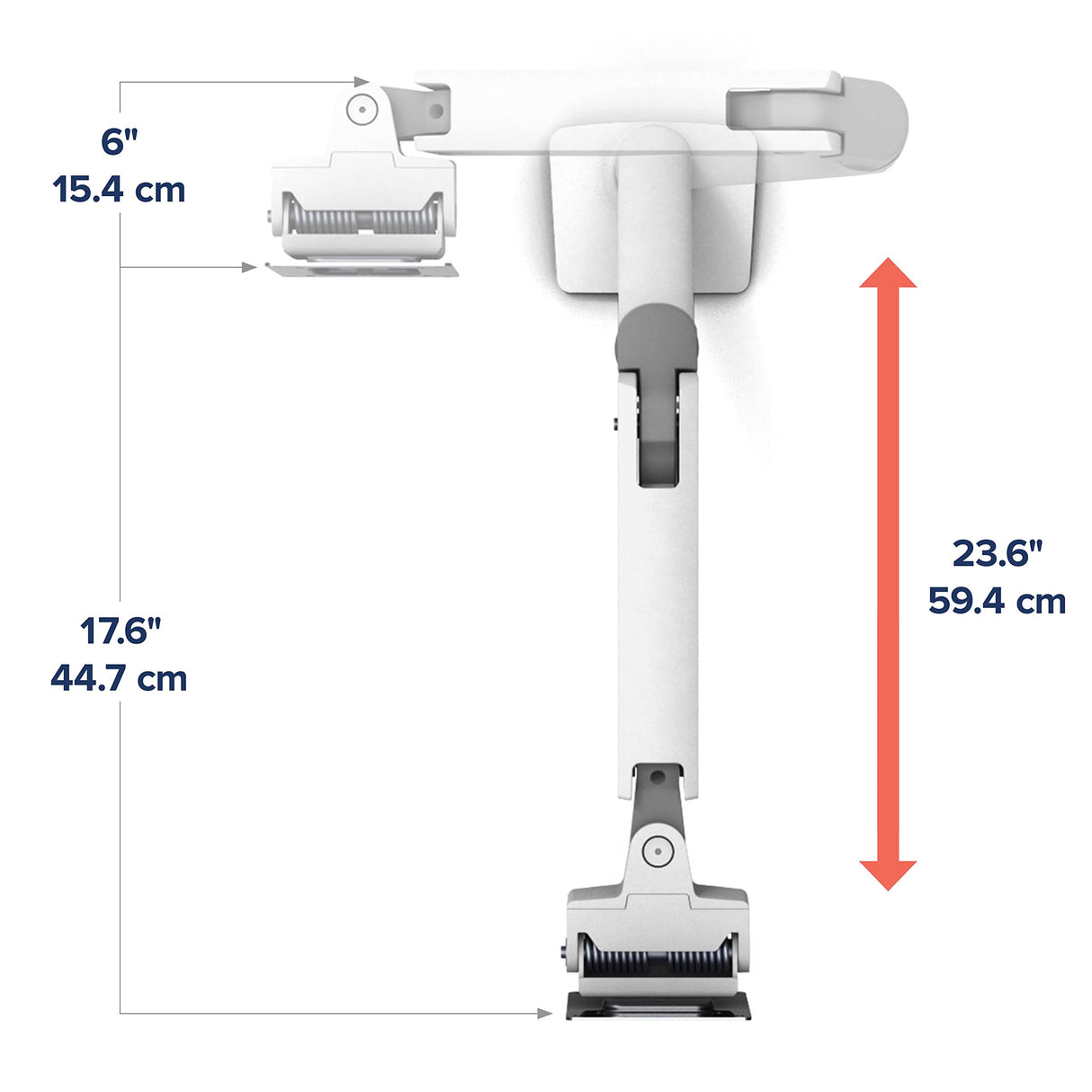 Ergotron HX Desk Monitor Arm White ACCS