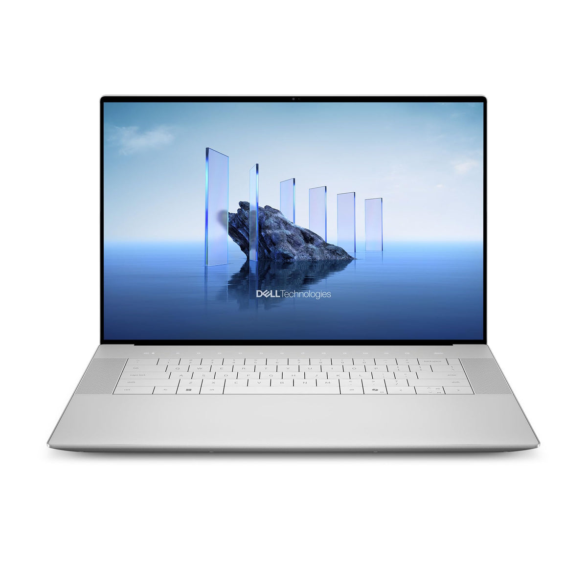 DELL 16 Premium Laptop DA16250-16,3 Pulgadas Pantalla táctil OLED 4K 120Hz, Intel Core Ultra 9 285H, NVIDIA GeForce RTX 5070, 32GB RAM, 1TB SSD, Windows 11 Home, Studio Audio, Teclado alemán, Platino