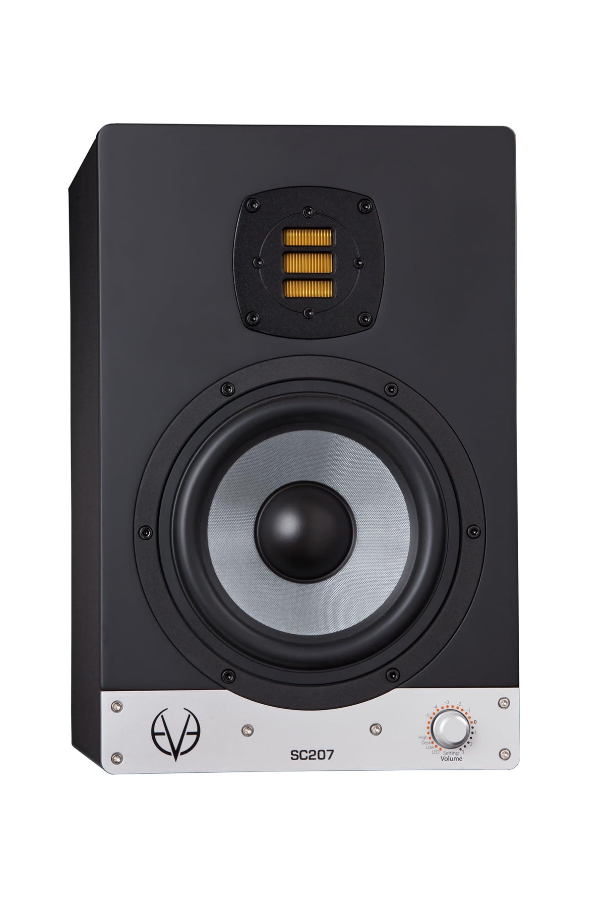 EVE AUDIO SC-207 - Monitor de Estudio Activo (100 W), Color Negro