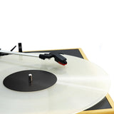 Metronic 477360 - Tocadiscos de vinilo bluetooth, acabado madera, reproductor de vinilo y reproductor de musica, 2 altavoces incorporados, sonido estéreo 2x3W, brazo manual, función auto-stop