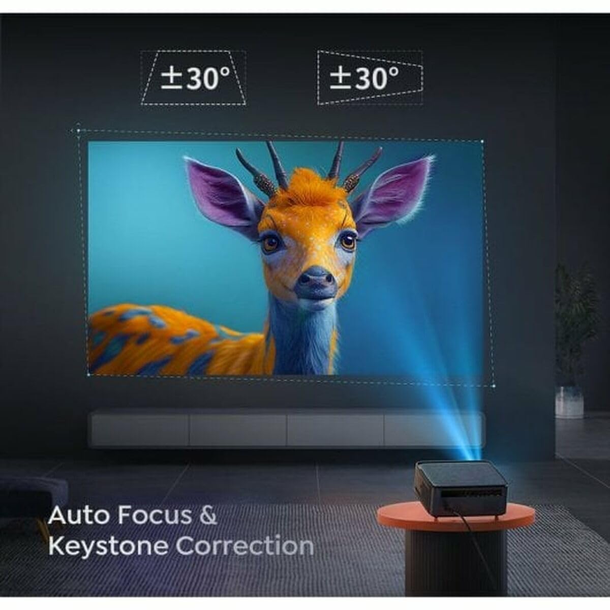 Proyector Yaber Full HD 1920 x 1080 px - Marca: Yaber - EAN: 6975710735044