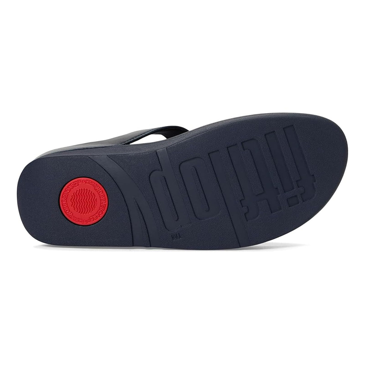 Fitflop Fino Bauble-Bead Toe-Post Sandals, Sandalia Mujer, Navy, 38 EU