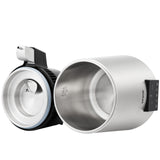 VEVOR Destilador de Agua 4L Filtro de Destilación de Agua con Recipiente de Vidrio 750 W 1 L/H Ajuste de Velocidad, Destilación Filtro Purificador de Acero Inoxidable Temperatura Doble 7,9lbs, Plata