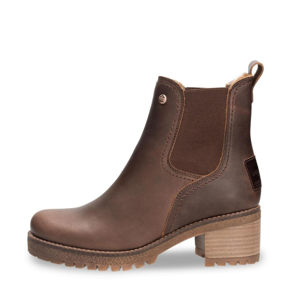 Panama Jack Pia, Bota Chelsea Mujer, Cuero, 38 EU
