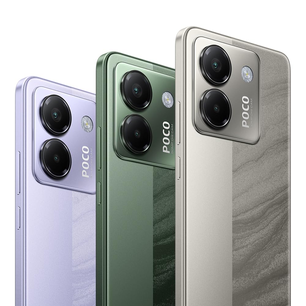 XIAOMI POCO M7 Pro 5G - Smartphone de 12+256GB, Cámara de 50 MP Sony con OIS, Pantalla AMOLED de 6,67" 120 Hz, Carga Turbo de 45W, Cargador no Incluido, Morado (Versión ES)