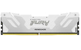Kingston Fury Renegade DDR5 Plata/Blanco XMP 24GB 8800MT/s CL42 CUDIMM Memoria Gamer para Ordenadores de sobremesa Módulo único - KF588CU42RW-24