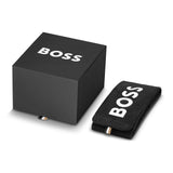 BOSS Reloj con Movimiento de Cuarzo de Tres Manecillas para Mujer Colección Candor Ladies Sport con Correa de Acero Inoxidable Oro Amarillo Claro - 1502789