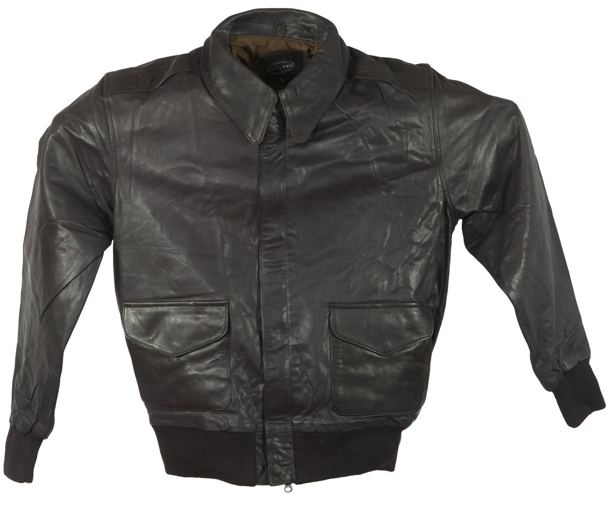 Mil-Tec Aviador A2 Chaqueta, marrón, XXX-Large Unisex Adulto