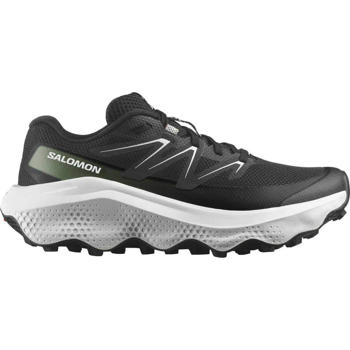 Salomon mujer Ultra Flow 2, zapatillas de trail running versátiles y cómodas, perfectas para excursiones y trail running en aventuras al aire libre, Negra, 37 ⅓
