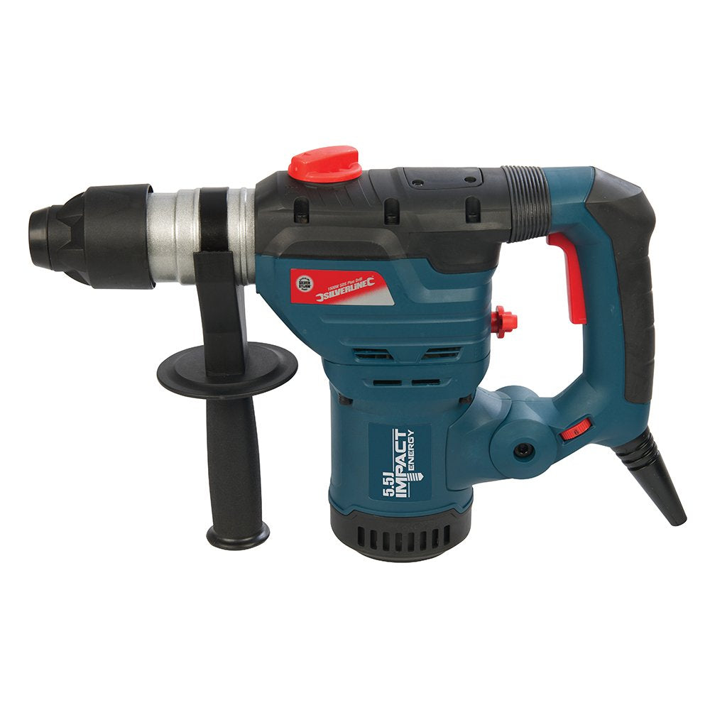 Silverline Tools 268819 - Taladro Silverstorm SDS Plus 1500 W (1500 W)