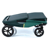 hauck Eco Light Carro Playa, Carro Transporte Playa con Asiento para 1 Niño, Carro para Niños Plegable, Carro Plegable hasta 50 kg, Verde