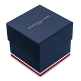 Tommy Hilfiger Reloj Analógico de Cuarzo multifunción para hombre con Correa en Acero Inoxidable
