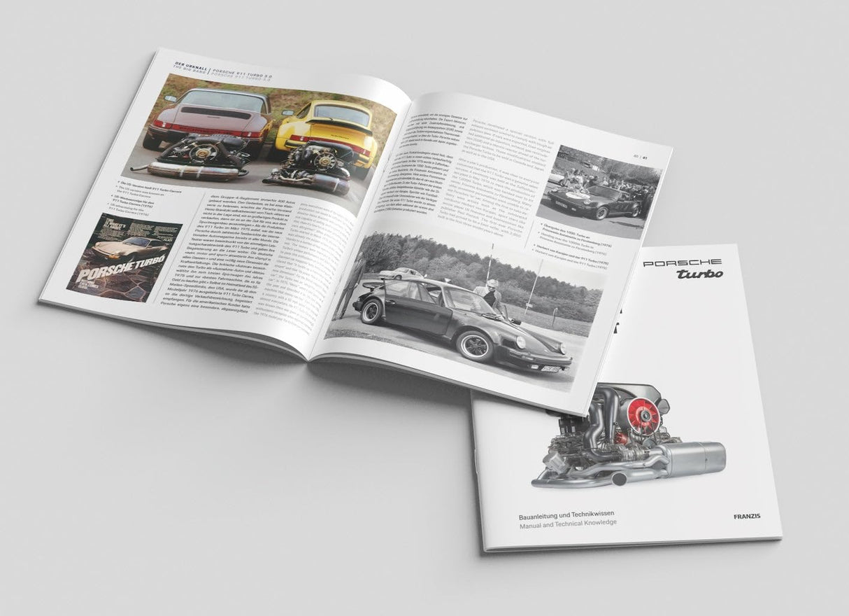 Porsche 911 Turbomotor: Bauen Sie Ihr eigenes 6-Zylinder-Motormodell