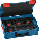 Bosch Professional 18V System ProCORE18V - Set 4 baterías de litio (4 x ProCORE 5.5Ah, en L-BOXX)