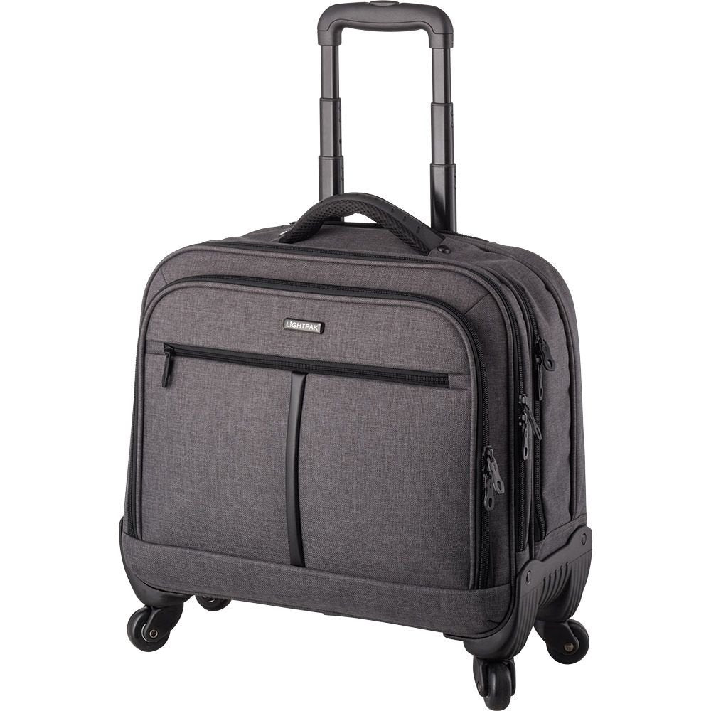 Lightpak portátil Trolley maleta con ruedas Phoenix, 44 cm, 15 L, gris