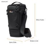 Lowepro ProTactic TLZ 75 Slim AW III Toploader Camera Bag, Camera Case for DSLR, Mirrorless, Vol. 4.5L, Dim: 37x10.5x14cm for Cameras w/Lens Attached, Modular Shoulder Bag, for Photographer/Video