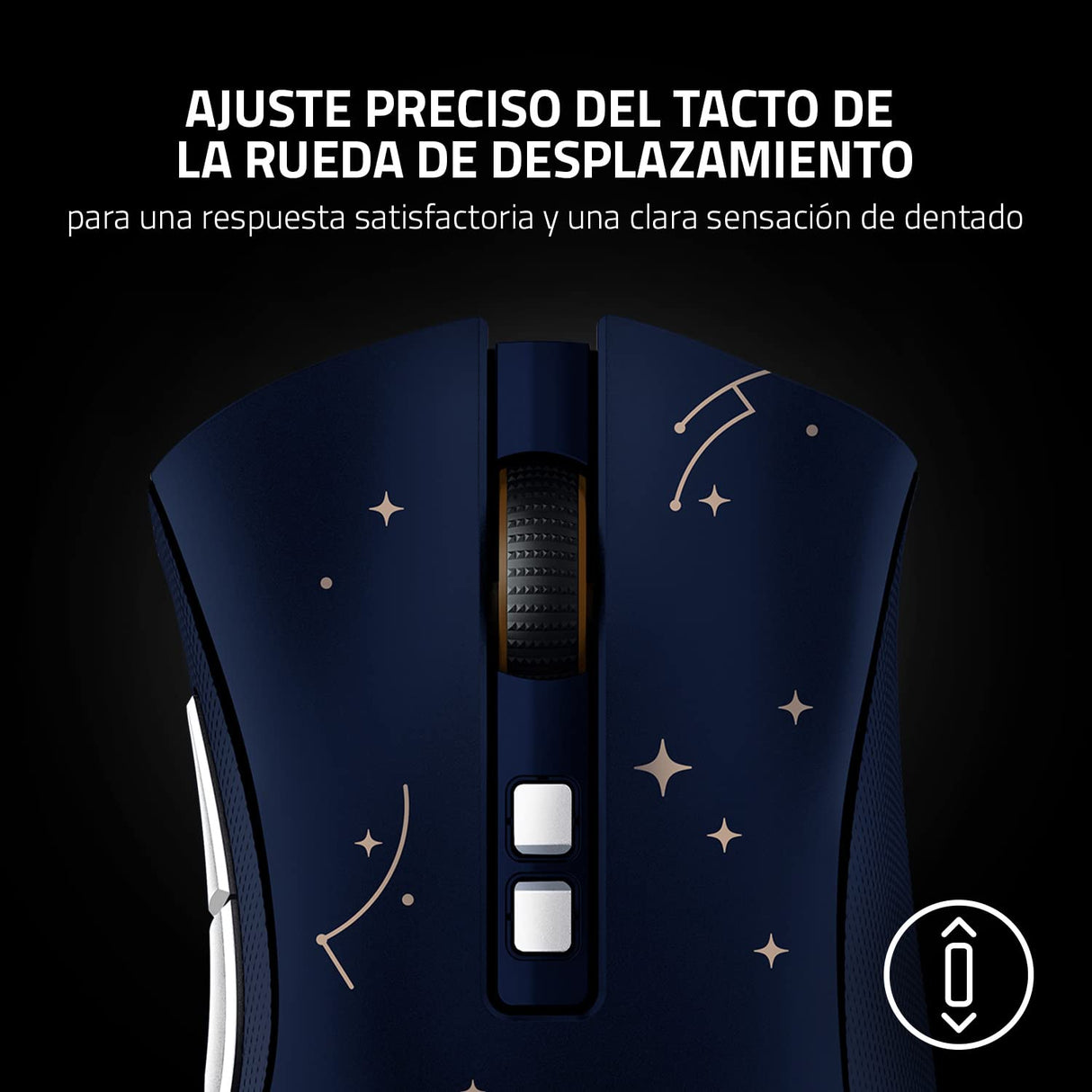 Razer DeathAdder V2 Pro (Genshin Impact Ed.) - Ratón Gaming inalámbrico ergonómico (interruptores ópticos, enfoque óptico + sensor de 20K, memoria integrada, programable)