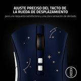 Razer DeathAdder V2 Pro (Genshin Impact Ed.) - Ratón Gaming inalámbrico ergonómico (interruptores ópticos, enfoque óptico + sensor de 20K, memoria integrada, programable)