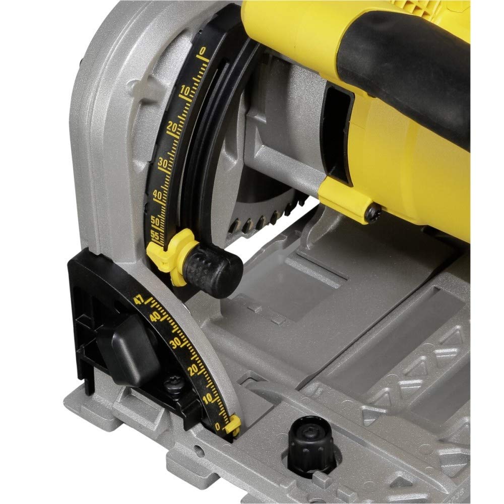 DEWALT DWS520KTR-QS - Sierra de Incisión con cable, 1300W, Ø165mm y 86mm prof.