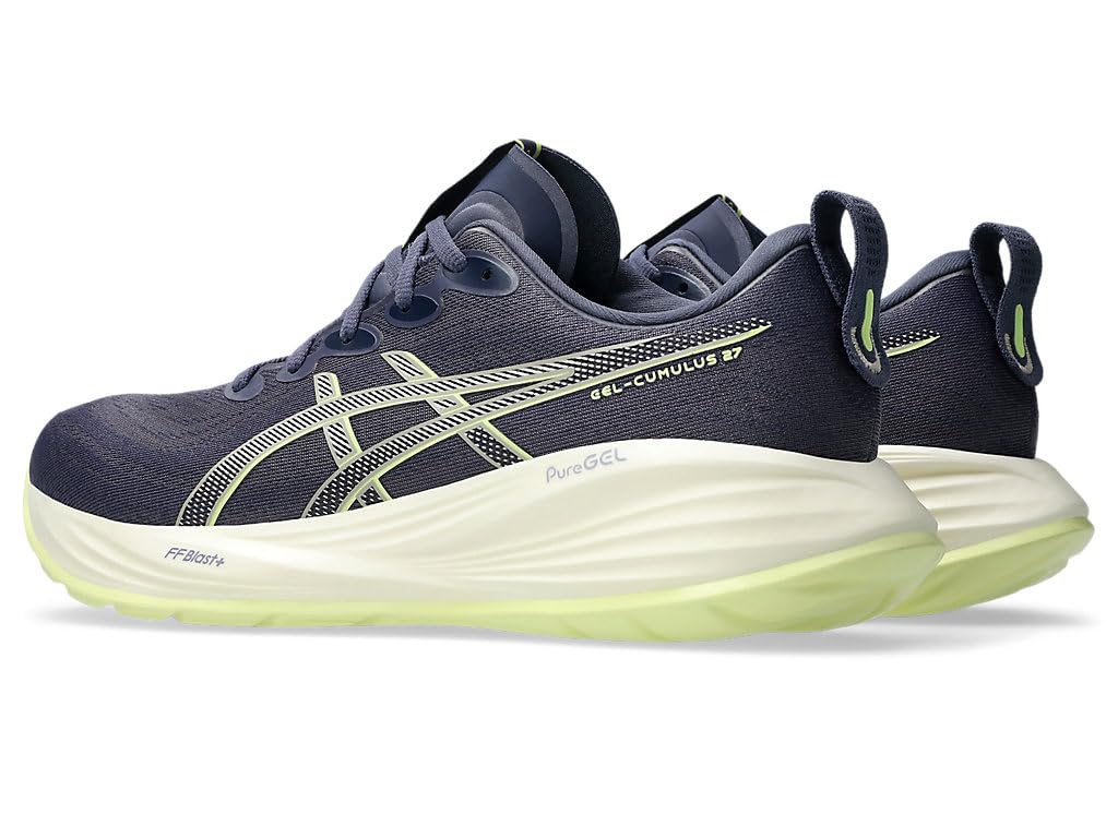 ASICS Gel-Cumulus 27, Sneaker Hombre, Indigo Fog Lucid Yellow, 44 EU