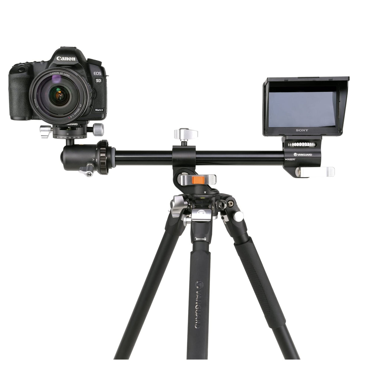 Vanguard Veo 3+ 263AB160S - Trípode Aluminio multiángulo rótula Bola