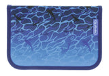 Herlitz Mochila escolar UltraLight Plus Blue Shark rellena, 1 unidad, multicolor, 36 x 28 x 21 cm, Casual