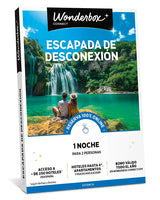 WONDERBOX Connect - Caja Regalo - Escapada de Desconexión - 1 Noche de desconexión para 2 Personas Entre más de 250 hoteles en España