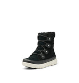 Sorel Explorer Joan WP, Botas de invierno impermeables, Mujer, Black Fawn Explorer 2 Joan Faux Fur, 39.5 EU