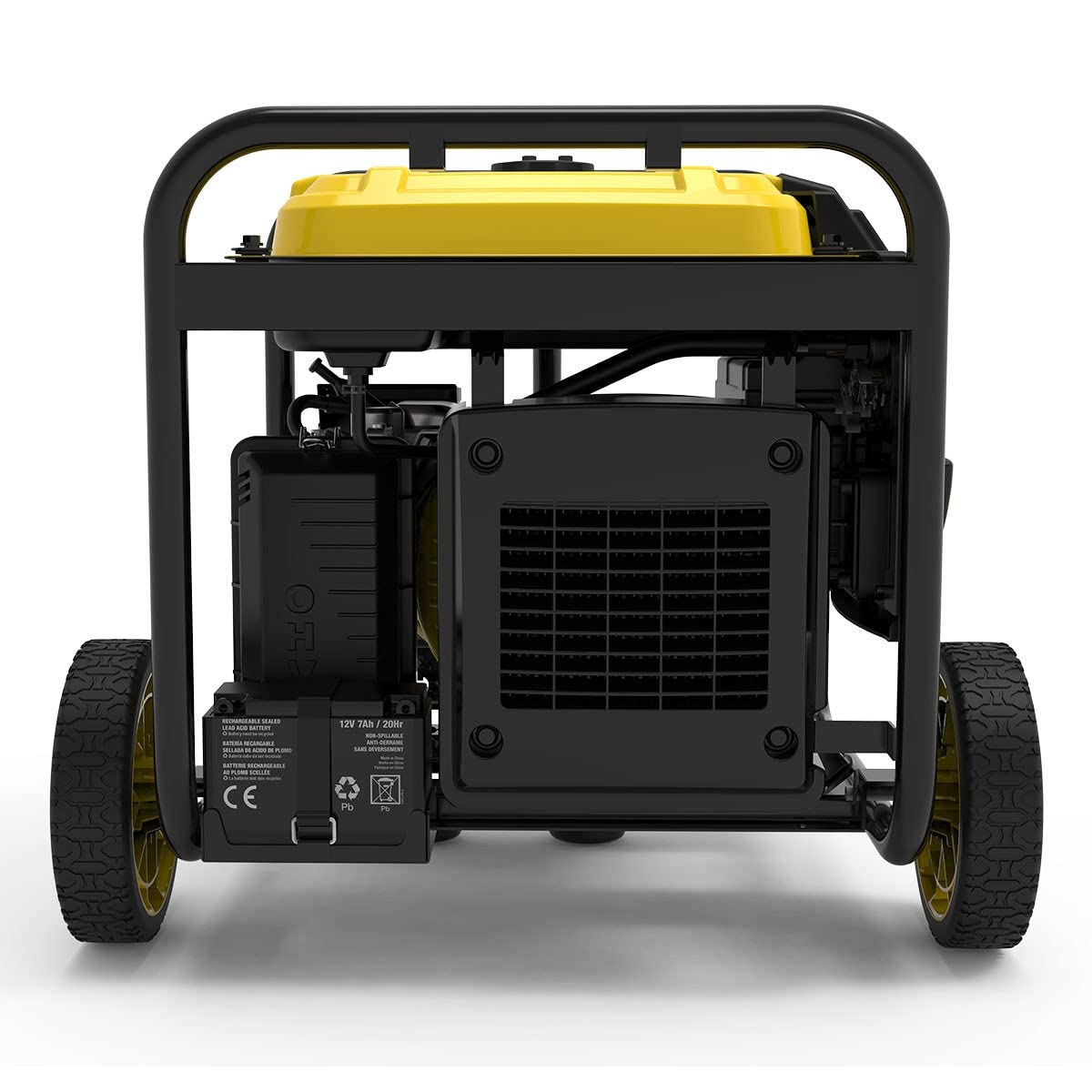 Champion Power Equipment Generador Duel Fuel Gasolina + Gas (Potencia nominal 3500 W, Generador con Arranque Eléctrico, Panel de Control Quick Touch, Modo Eco) CPG4000DHY-DF-EU