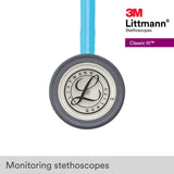 Littmann Classic III - Fonendoscopio, de acero inoxidable, 69 cm, color turquesa