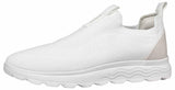 Geox Zapatillas Deportivas para Hombre, U Spherca, Color Blanco, Talla 44 EU, Blanco, 44 EU