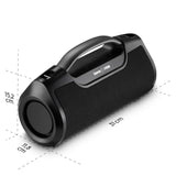 Hama Altavoz Bluetooth, Exterior, 60 W (Resistente al Agua IPX6, 12 Horas de duración de la batería, Pro Sound, Powerpack, Bluetooth USB, Caja de música Bluetooth, Caja de Fiesta Bluetooth, Altavoz