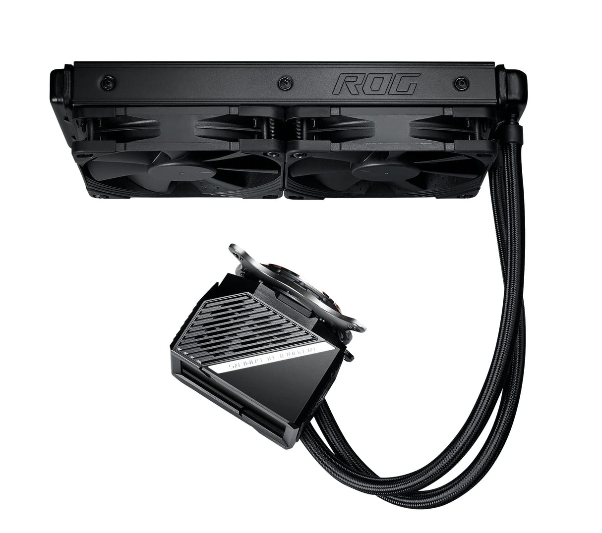 ASUS ROG Ryujin II 240 - Sistema de refrigeración líquida, pantalla LCD de 3.5", compatibilidad Intel LGA 1150/1151/1155/1156/1200/2066 y AMD AM4/TR4 y 2 ventiladores de radiador Noctua Inustrial PPC