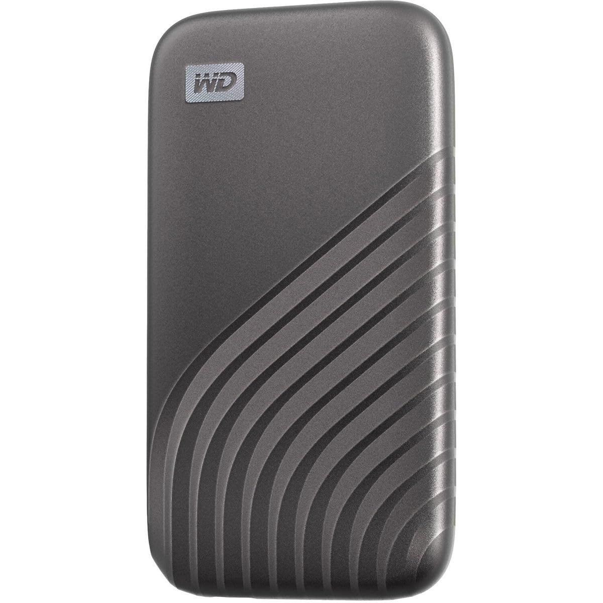 WD My Passport 4TB SSD Externo Portátil, Disco duro externo SSD con velodidad de lectura de hasta 1050 MB/s 1000 MB/s de escritura, Funciona con PC, Xbox y Playstation, Gris espacial