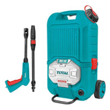 TOTAL - Hidrolimpiadora de Alta Presión a Batería TPWLI4006, 40V, 80 Bar, Volumen de 4 l/min, 3 Velocidades, Con Accesorios y Manguera, No incluye baterías ni cargador