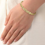 Lacoste Pulsera de cadena para Mujer Colección SCRIPT con cristales - 2040063