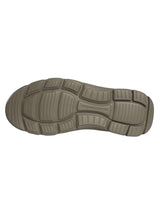 Skechers Arch Fit Garza Rowan, Zapatillas Hombre, Dark Brown Leather/Synthetic, 41.5 EU