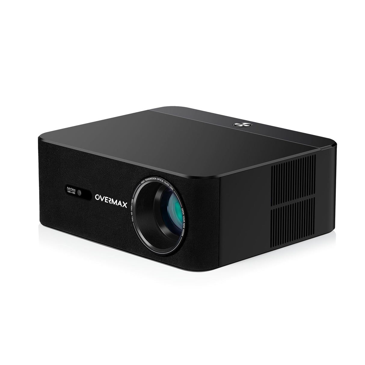 Overmax Proyector Inteligente Multipic 5.2 - Soporte 4K y Full HD 1080P, Google TV con Control de Voz, WiFi/Bluetooth/Miracast, Auto Keystone, Cine en casa de 200″, 7000 lúmenes, Compatible con